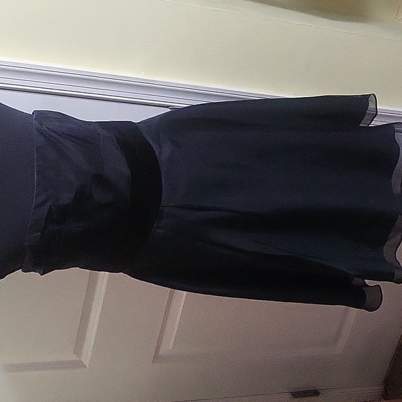 White House Black Market Strapless A-line Sheer Cocktail Dress - Picture 4 of 10